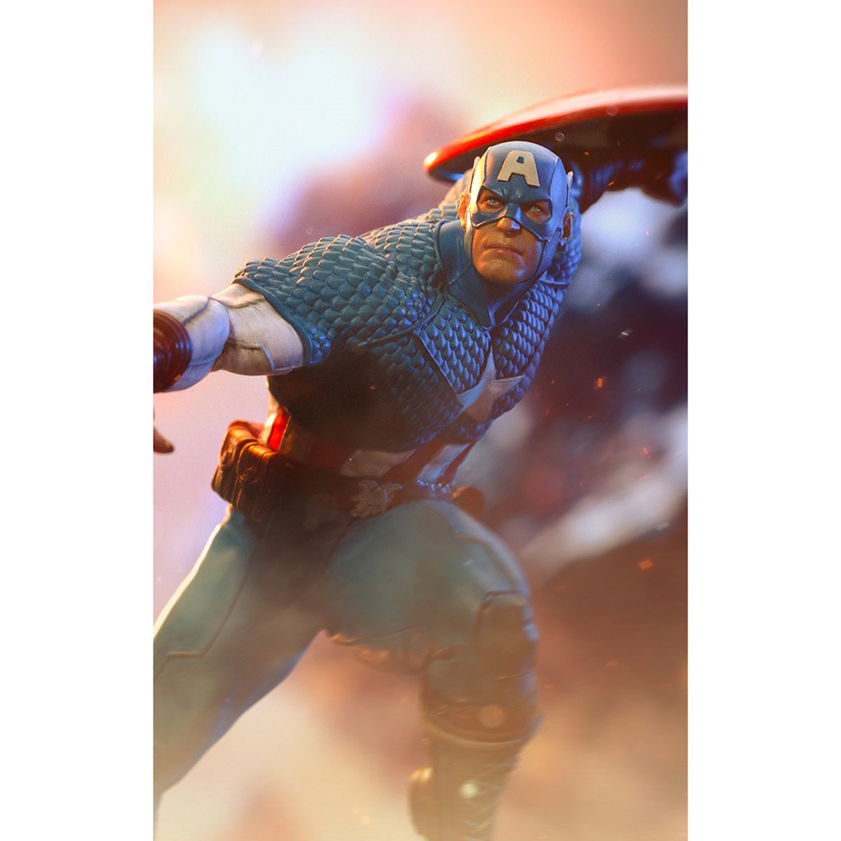 Captain America Infinity Gauntlet Battle Diorama Series 1:10 Art Scale Limited Edition Statue