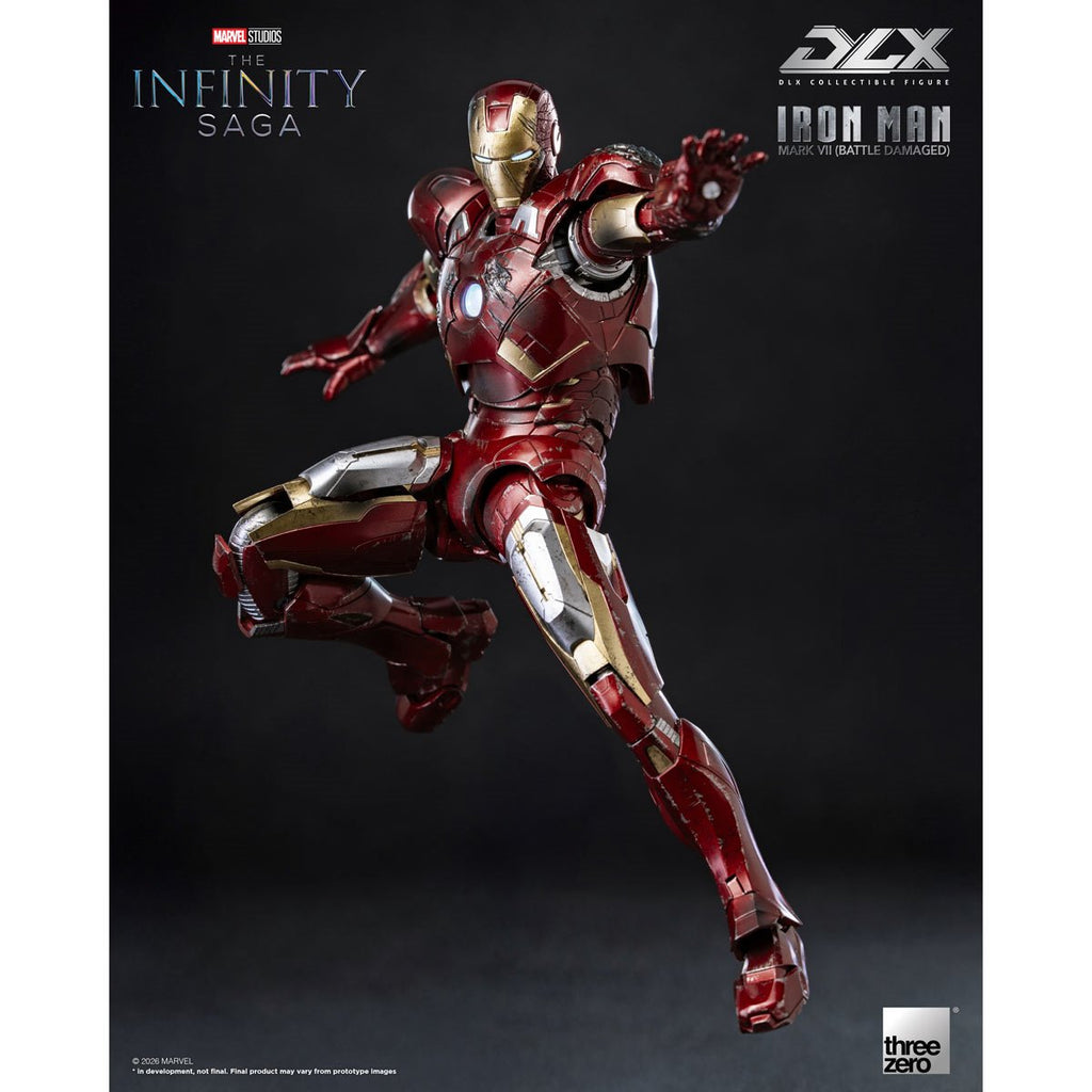 Marvel Studios: The Infinity Saga Iron Man Mark 7 Battle Damaged DLX Action Figure