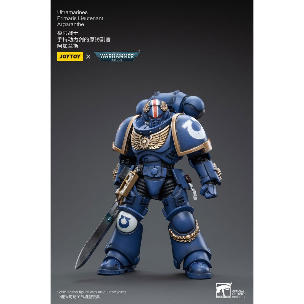 Joy Toy Warhammer 40,000 Ultramarines Primaris Lieutenant Argaranthe 1:18 Scale Action Figure