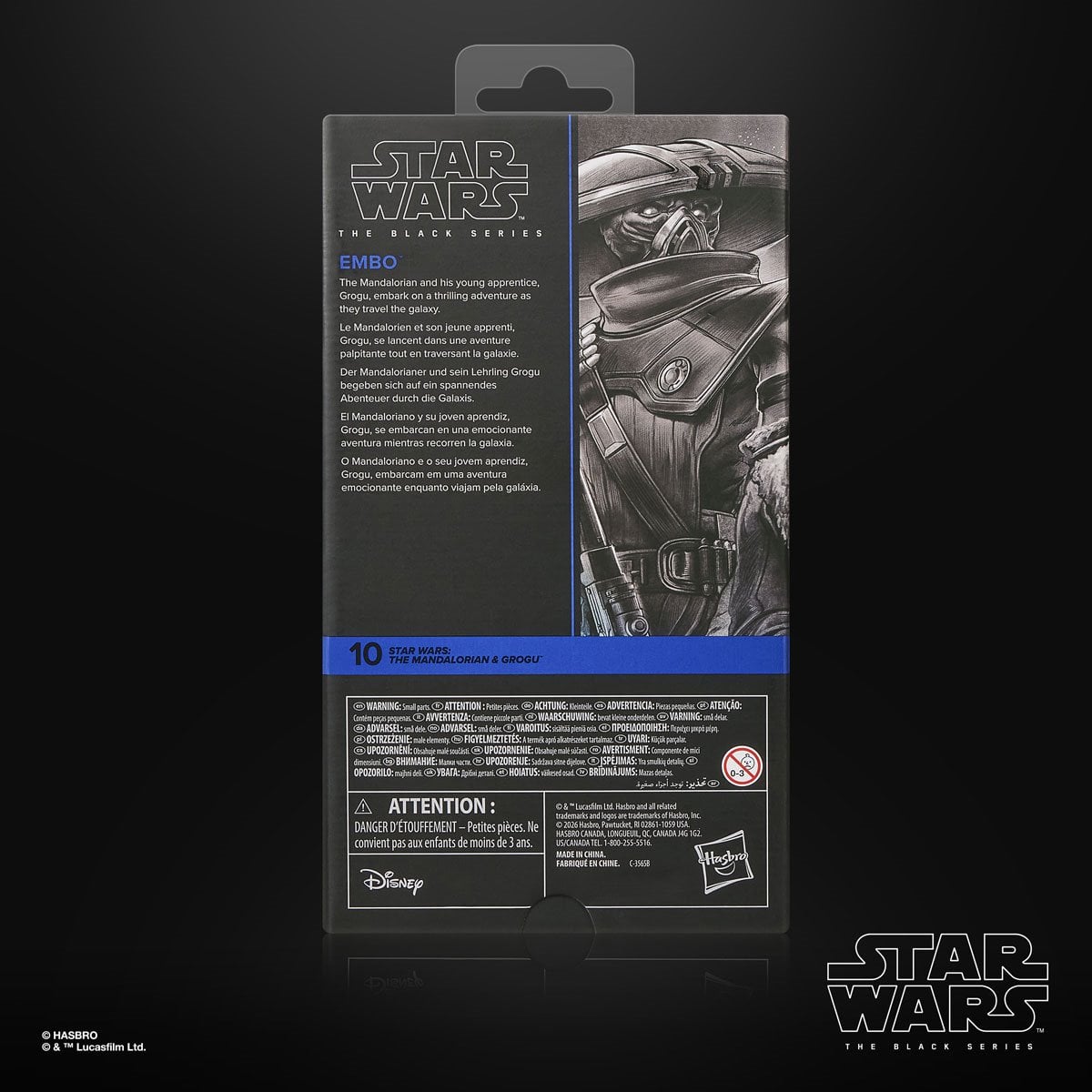 Star Wars The Black Series 3 6-Inch Action Figures Wave 2 Case of 6