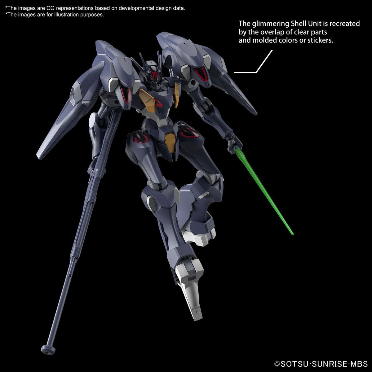 Mobile Suit Gundam: The Witch from Mercury Gundam Pharact High Grade 1:144 Scale Model Kit