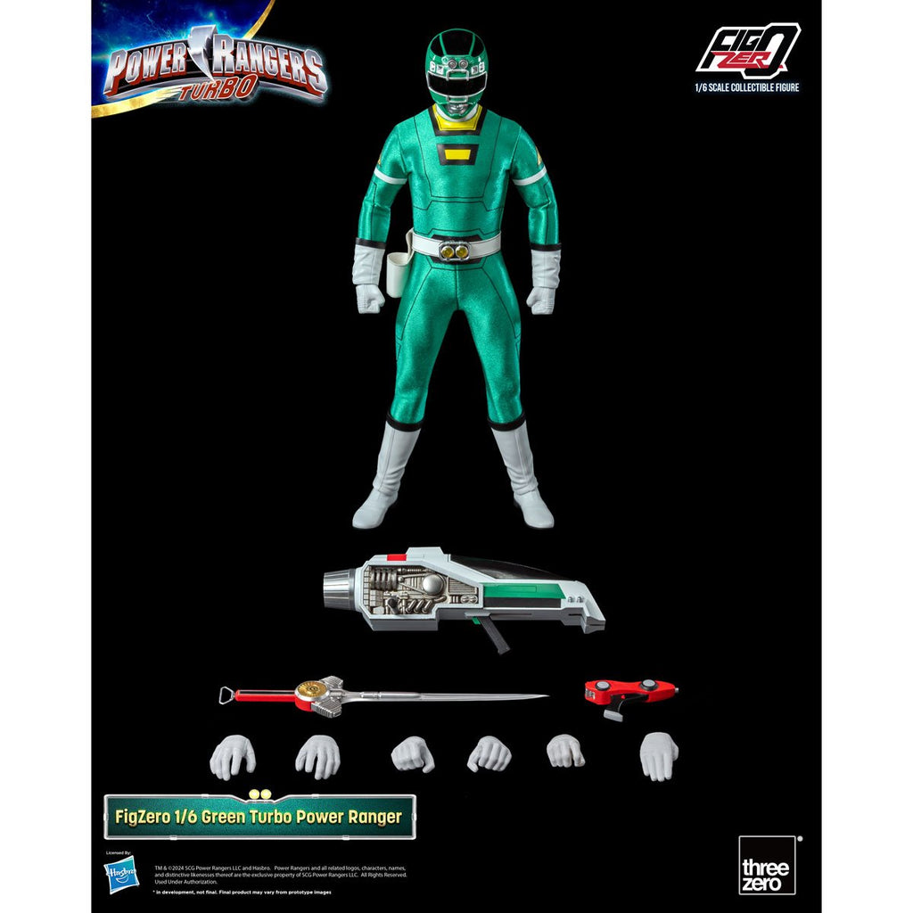 Power Rangers Turbo FigZero 1:6 Scale Action Figure 5-Pack