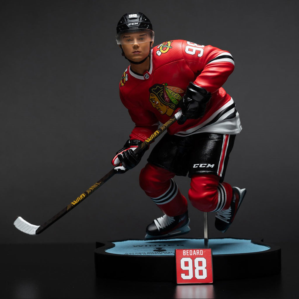 NHL Chicago Blackhawks Connor Bedard 1:6 Scale Resin Statue