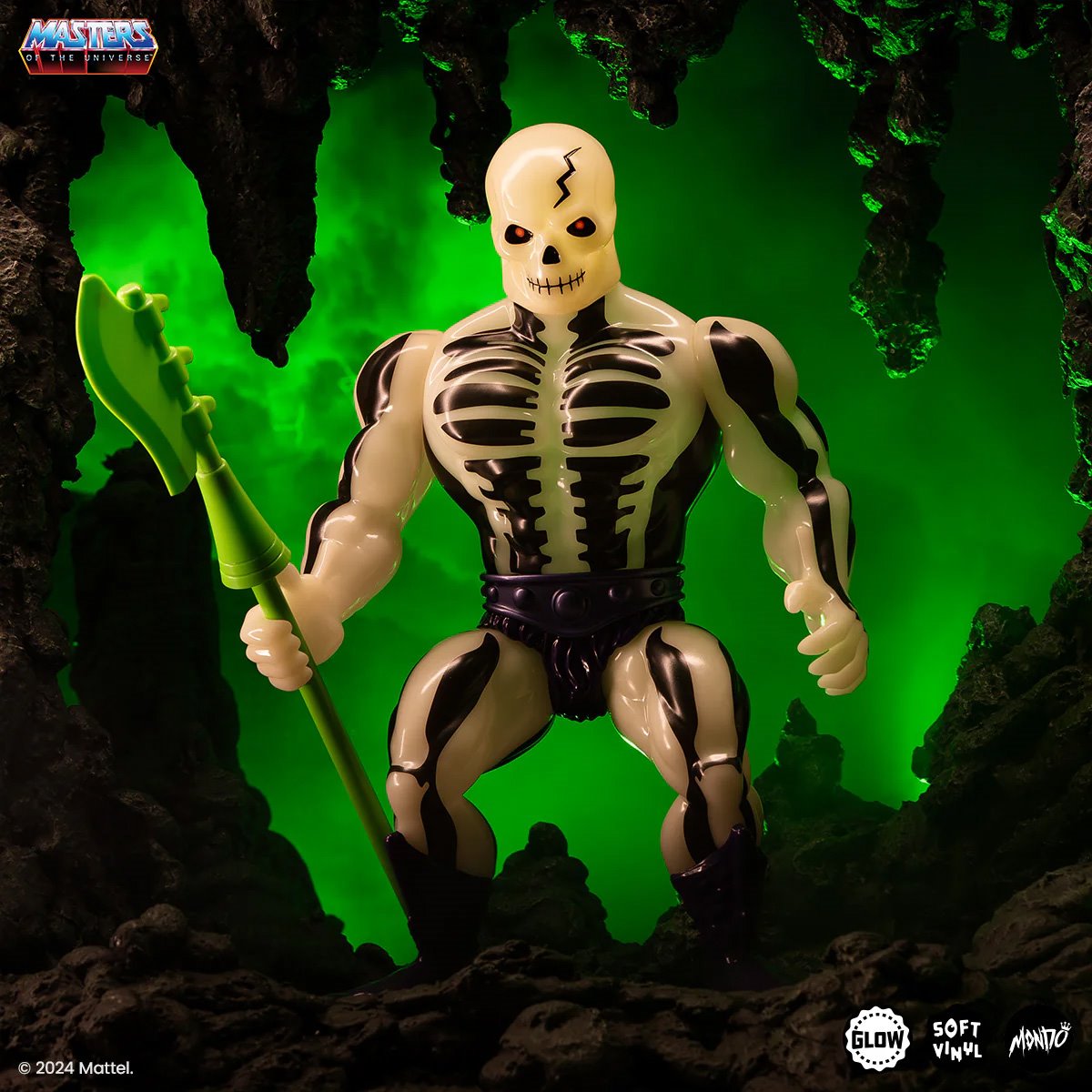 Masters of the Universe Scare Glow Classic Variant Glow-in-the-Dark Soft Vinyl Action Figure