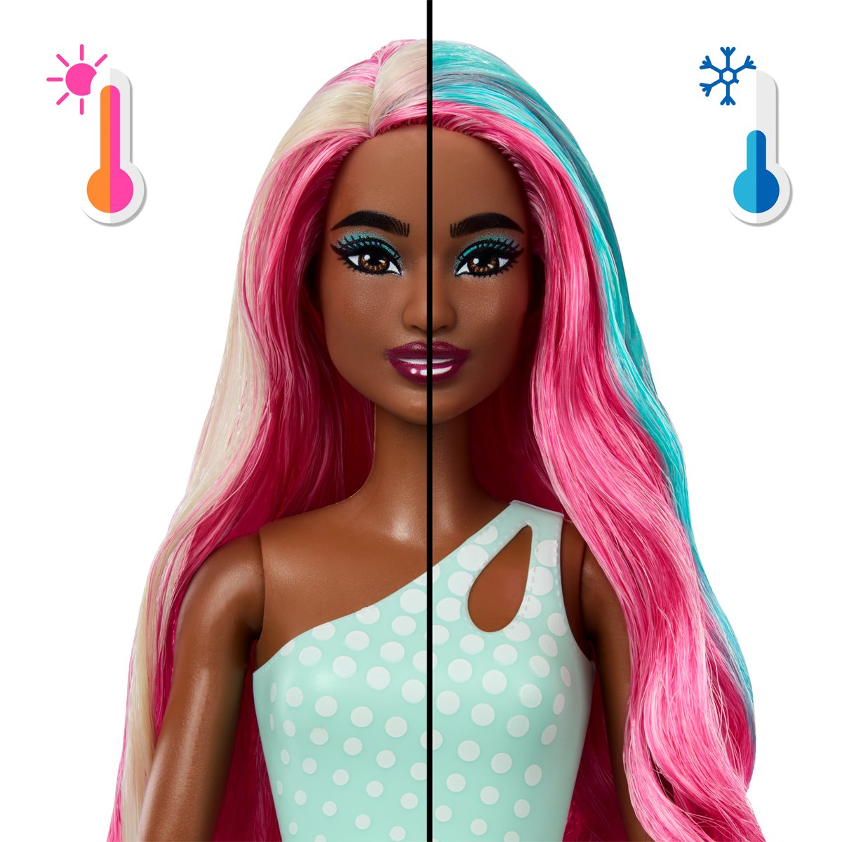 Barbie Pop Reveal Sea Slushy Series Dolphin Doll