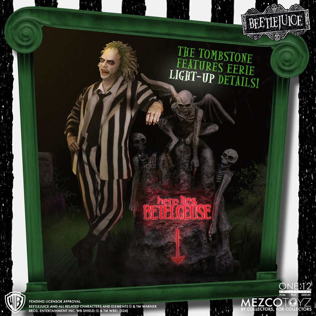 Beetlejuice Deluxe Edition One:12 Collective Action Figure