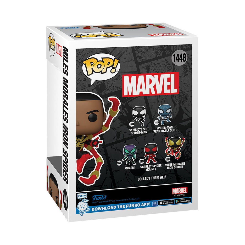 Spider-Man Comics Miles Morales Iron Spider Funko Pop! Vinyl Figure #1448
