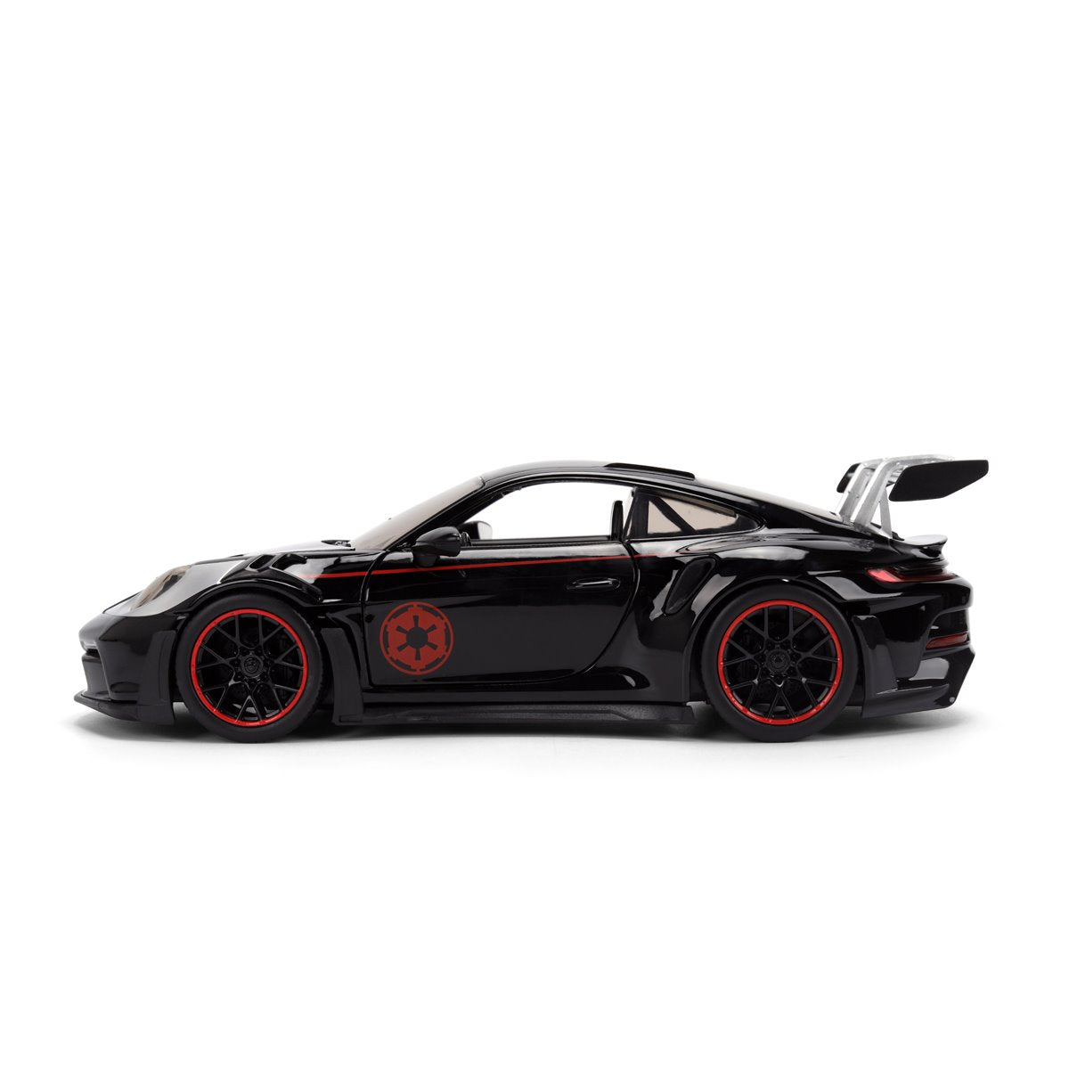Hollywood Rides Star Wars Porsche 911 GT3 RS 992 1:24 Scale Die-Cast Metal Vehicle with Darth Vader Figure
