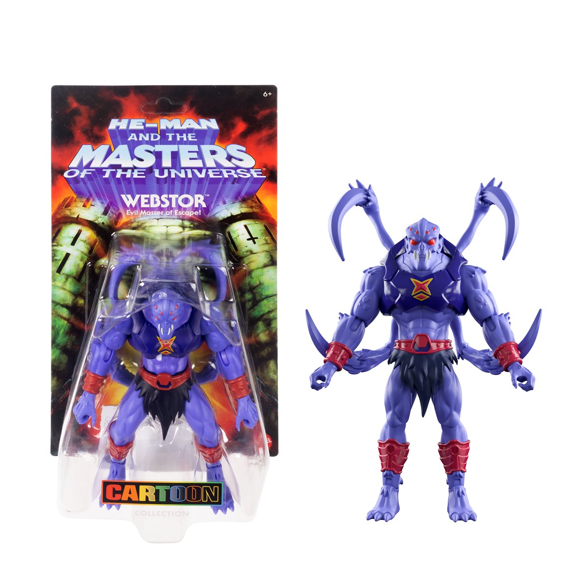 Masters of the Universe Origins Wave 31 200X Action Figure Case of 4