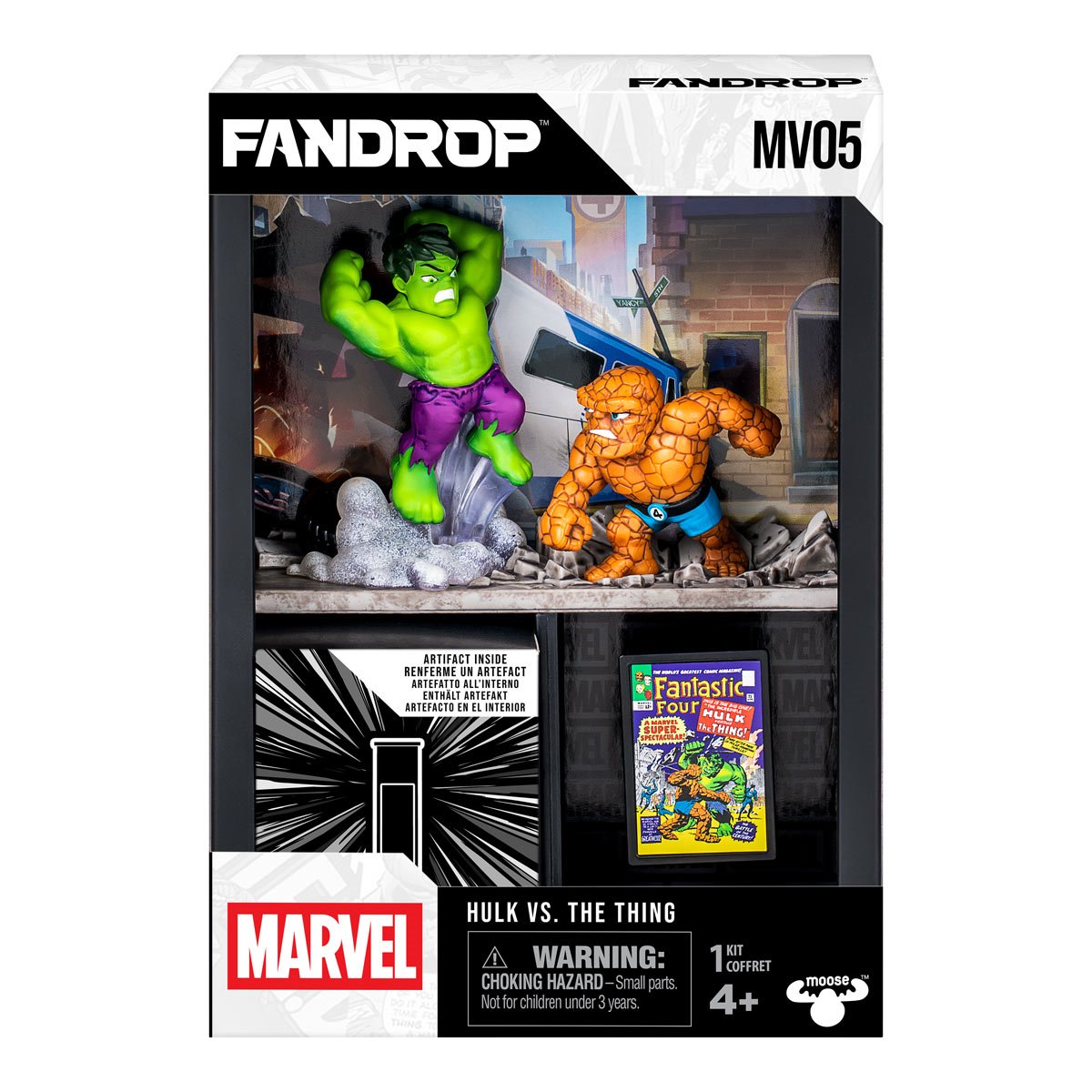 Marvel Hulk Vs The Thing Fandrop Figure Diorama