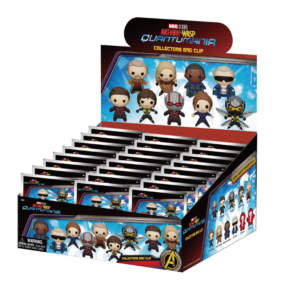 Ant-Man and the Wasp: Quantumania 3D Bag Clip Random 6-Pack