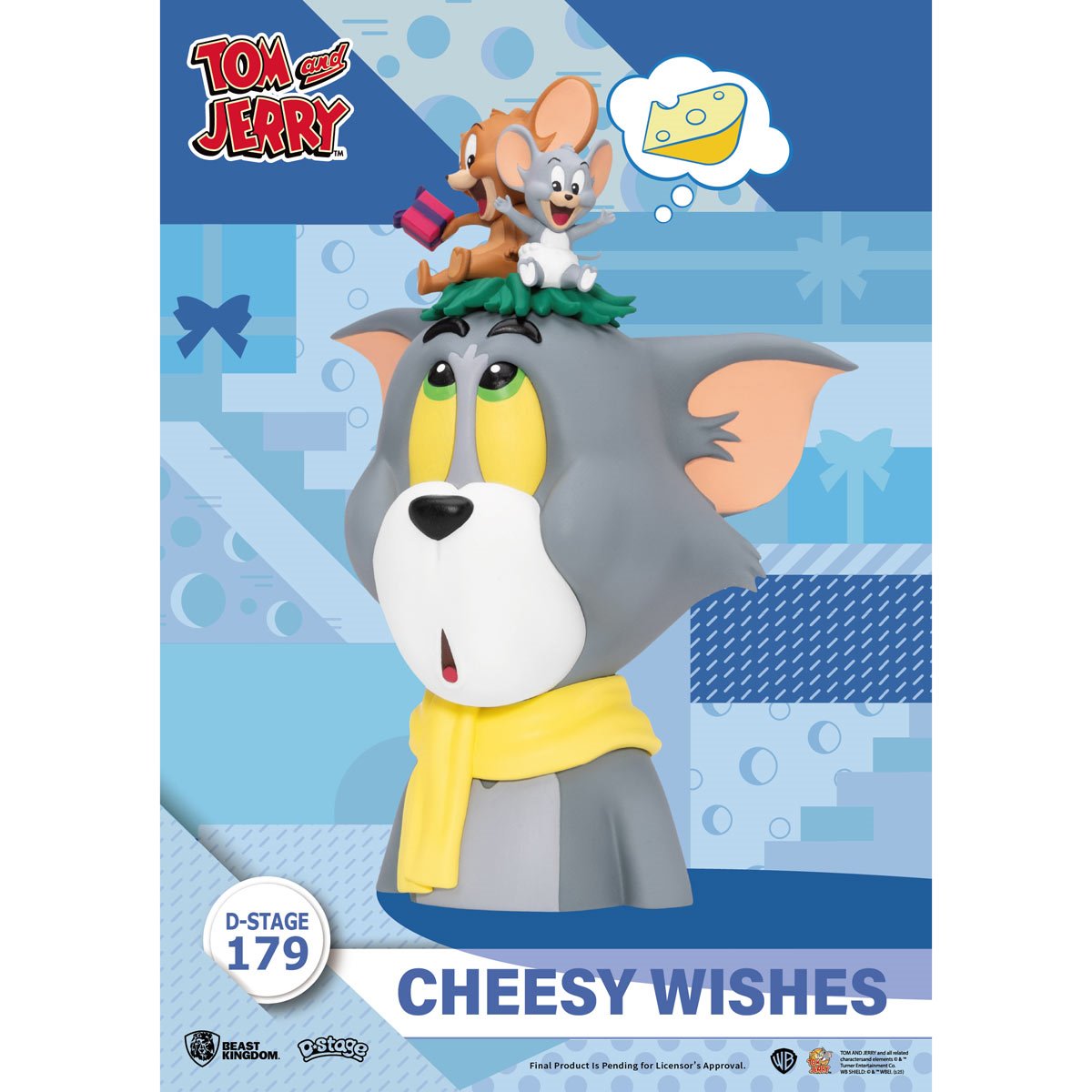 Tom and Jerry Cheesy Wishes DS-179 D-Stage Statue
