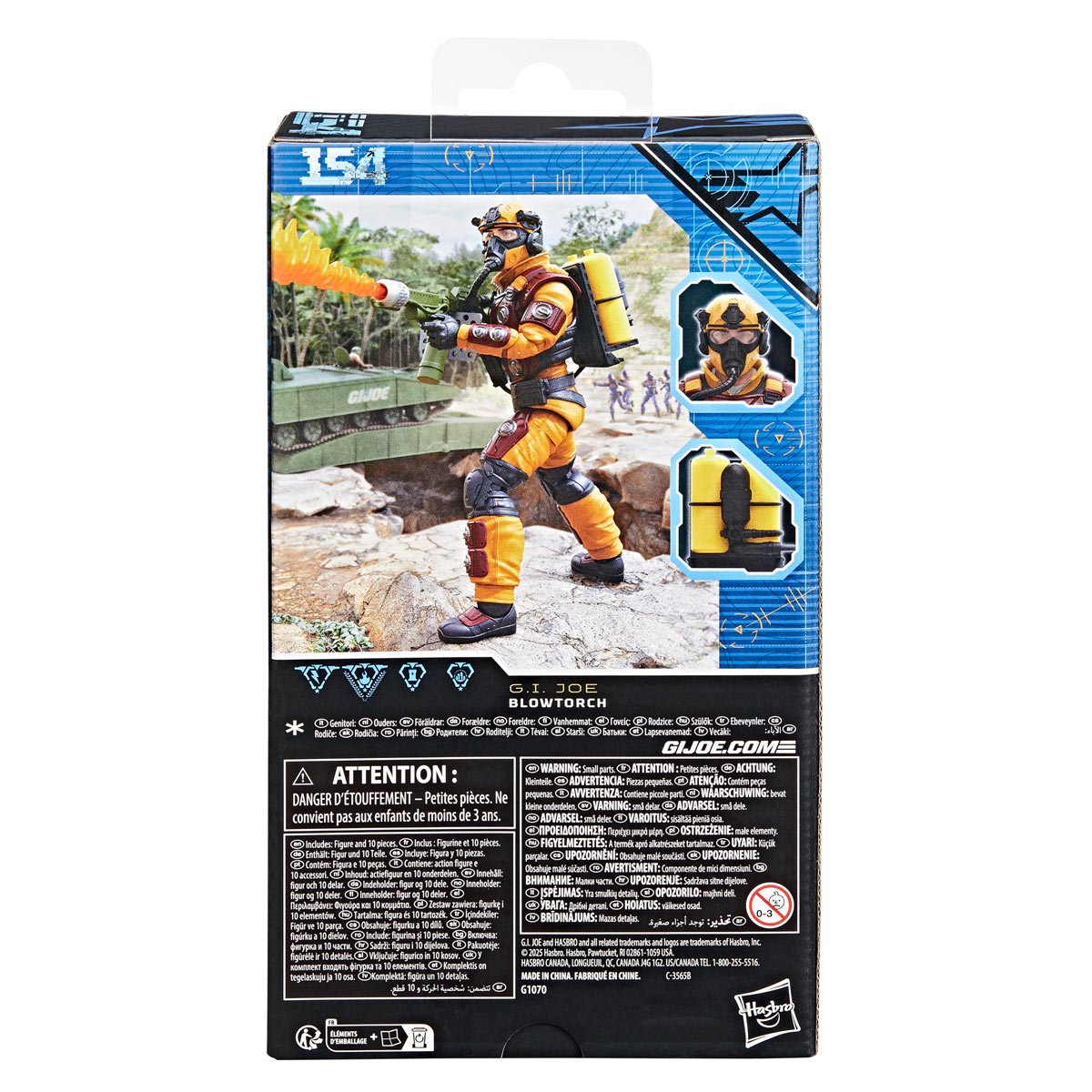 G.I. Joe Classified Series Blowtorch 6-Inch Action Figure