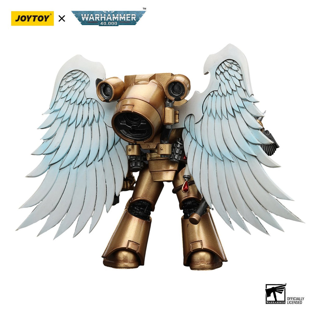 Joy Toy Warhammer 40,000 Blood Angels Sanguinary Guard with Encarmine Axe 1:18 Scale Action Figure