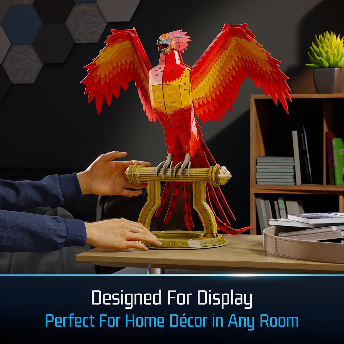 Harry Potter 4D Build Fawkes the Phoenix 3D Puzzle Model Kit
