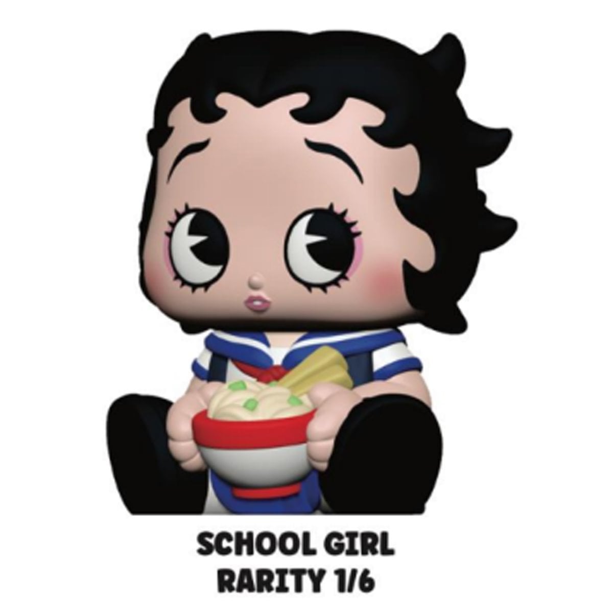 Betty Boop Rokimoto Cup Vinyl Figure Display Case of 12