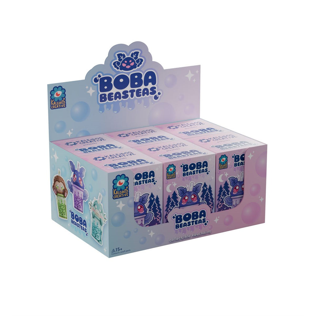 Boba Beasteas Blind-Box Key Chain Case of 6