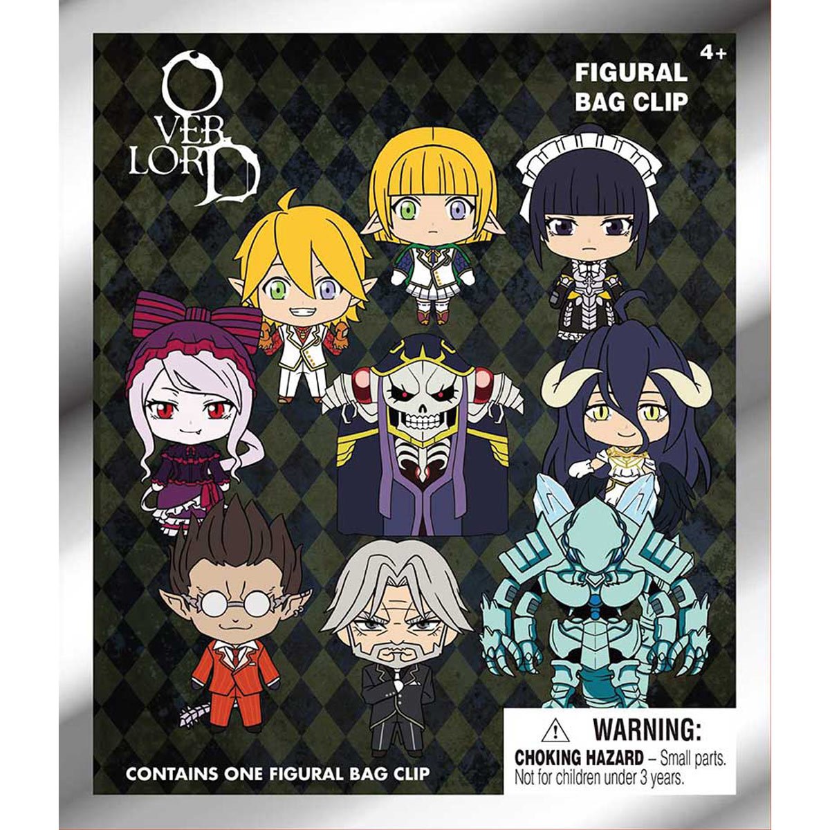 Overlord 3D Foam Bag Clip Display Case of 24