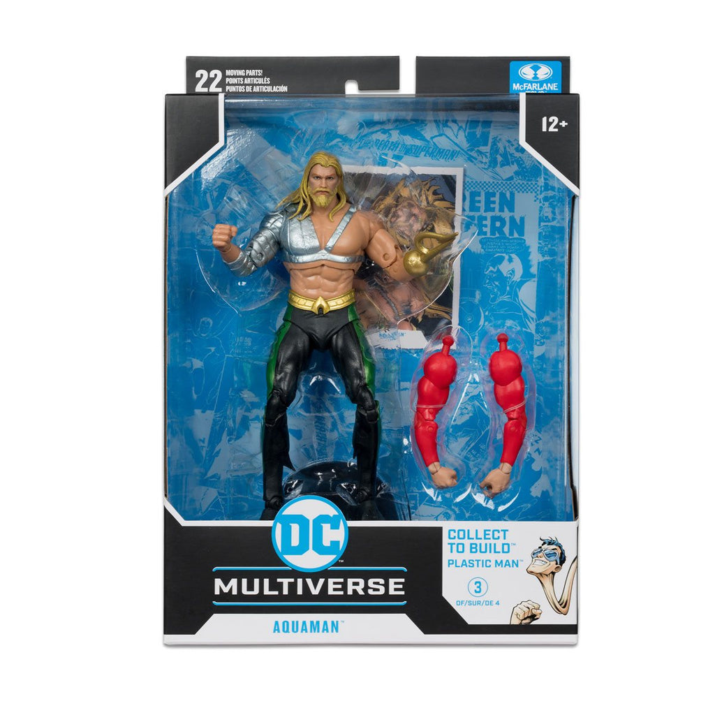DC Build-A Wave 12 Justice League of America Aquaman 7-Inch Scale Action Figure