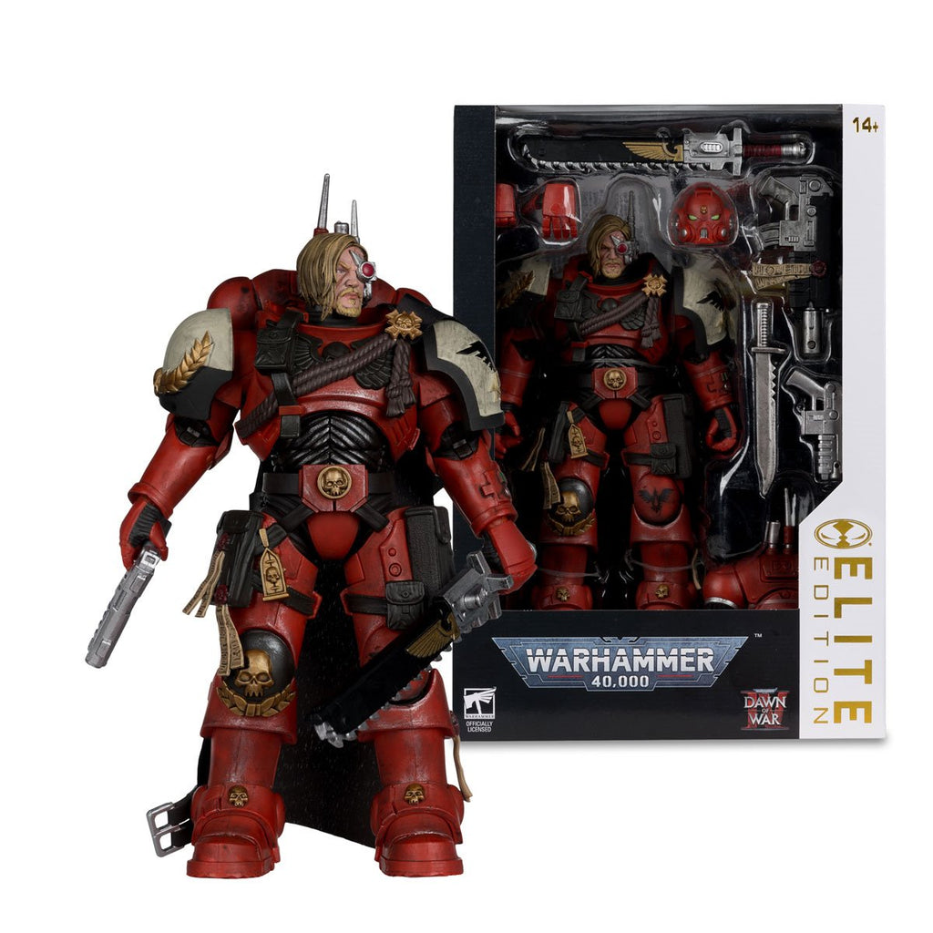 Warhammer 40,000 Captain Cyrus Dawn of War 4 McFarlane Elite Edition #7 7-Inch Deluxe Action Figure