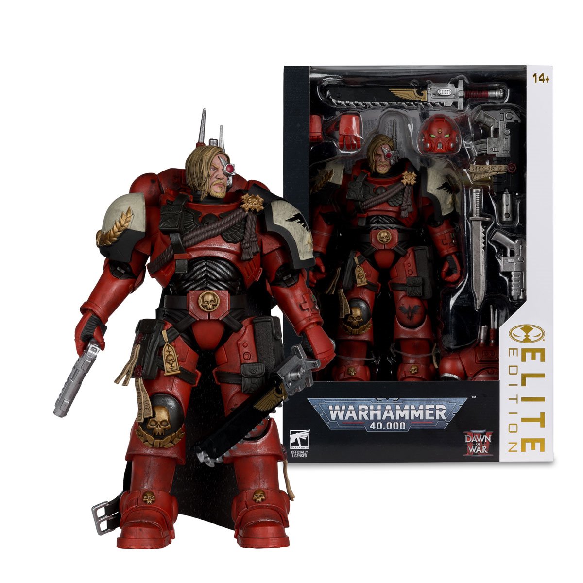 Warhammer 40,000 Captain Cyrus Dawn of War 4 McFarlane Elite Edition #7 7-Inch Deluxe Action Figure
