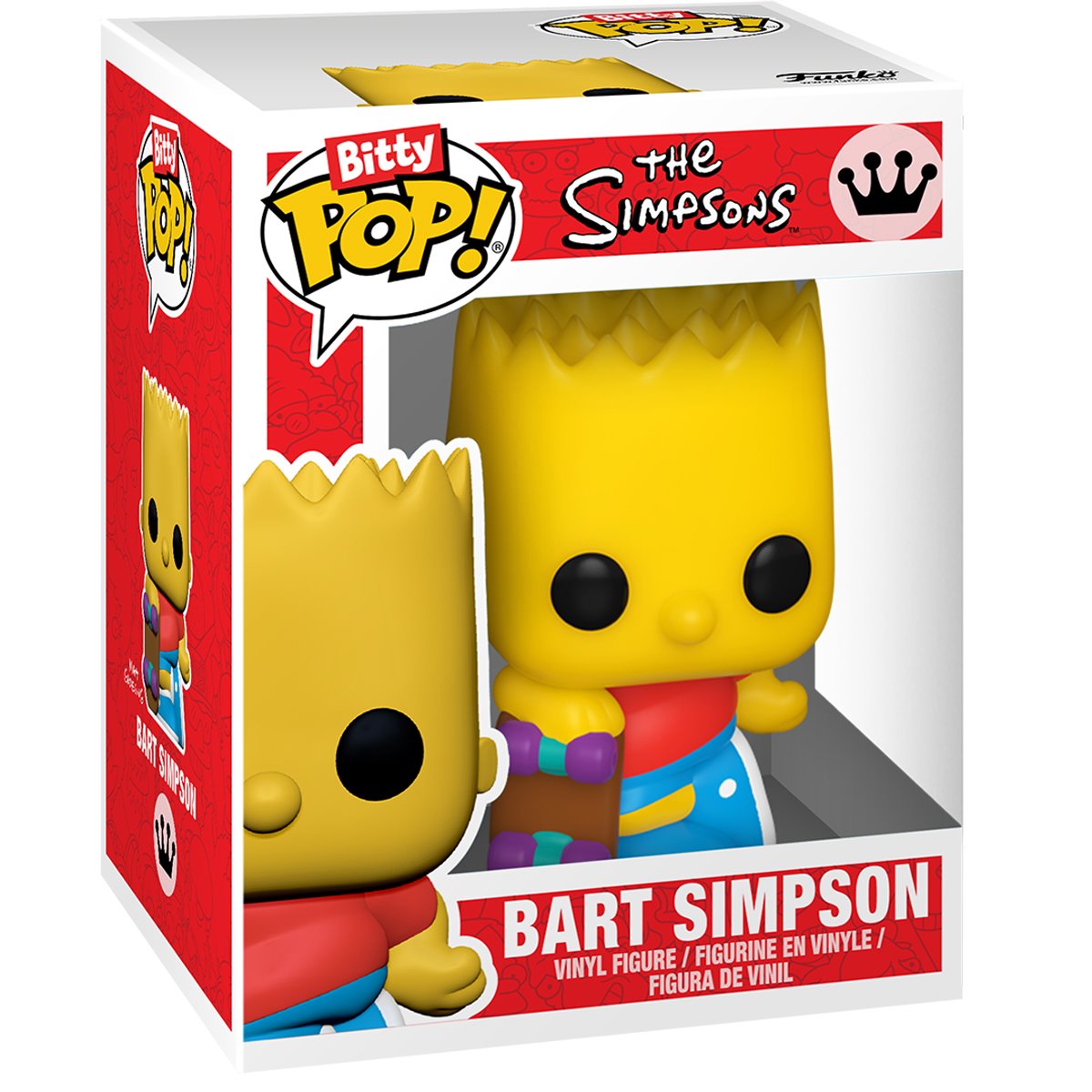 The Simpsons Bart Simpson and Mr. Burns Funko Bitty Pop! Mini-Figure 2-Pack