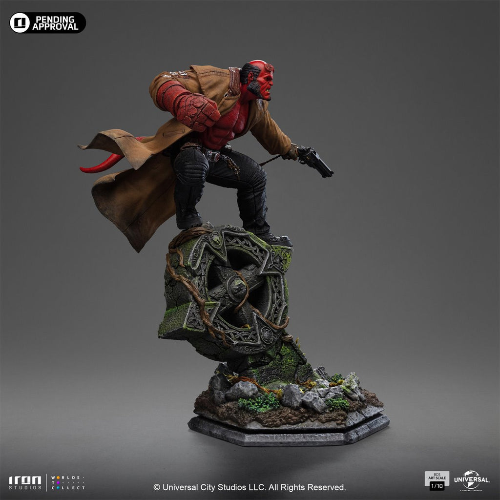 Hellboy 2: The Golden Army Hellboy Battle Diorama Series 1:10 Art Scale Limited Edition Statue
