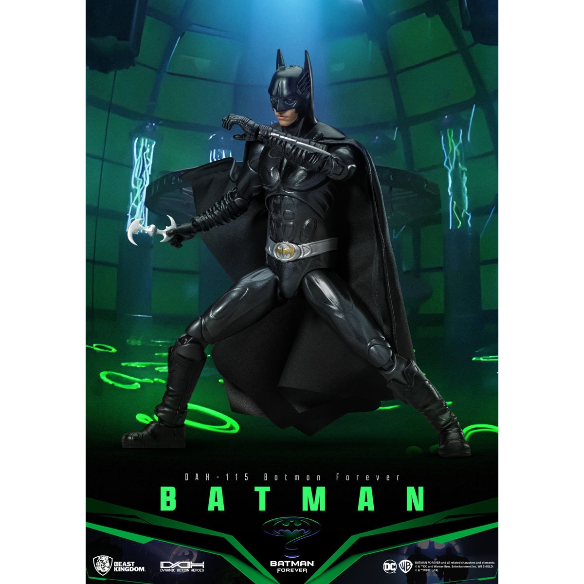 Batman Forever DAH-115 Dynamic 8-Ction Heroes Batman Action Figure