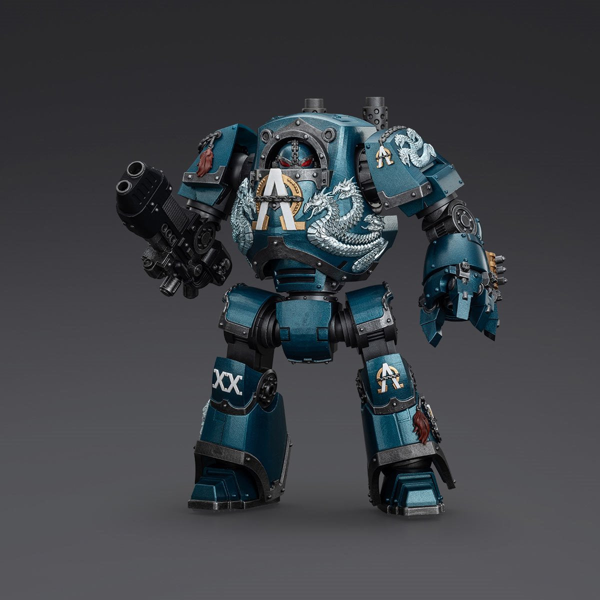 Joy Toy Warhammer The Horus Heresy Alpha Legion Dreadnought Plasma Cannon 1:18 Scale Action Figure