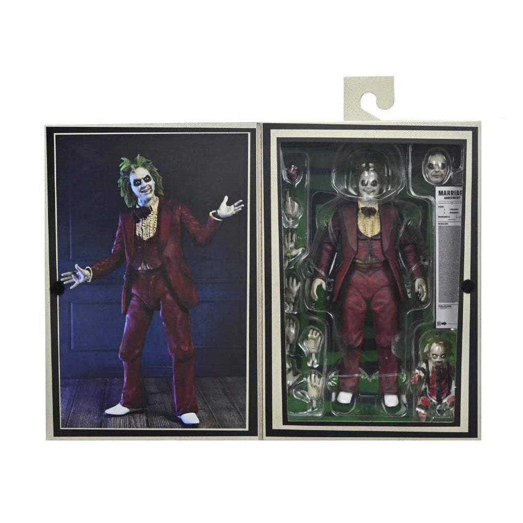 Beetlejuice Beetlejuice Ultimate Red Tuxedo Beetlejuice 7-Inch Scale Action Figure