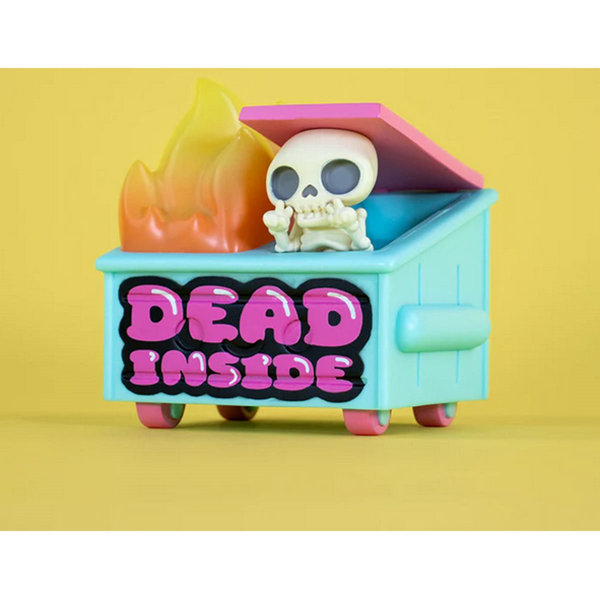 Dead Inside Dumpster Fire Vinyl Figure