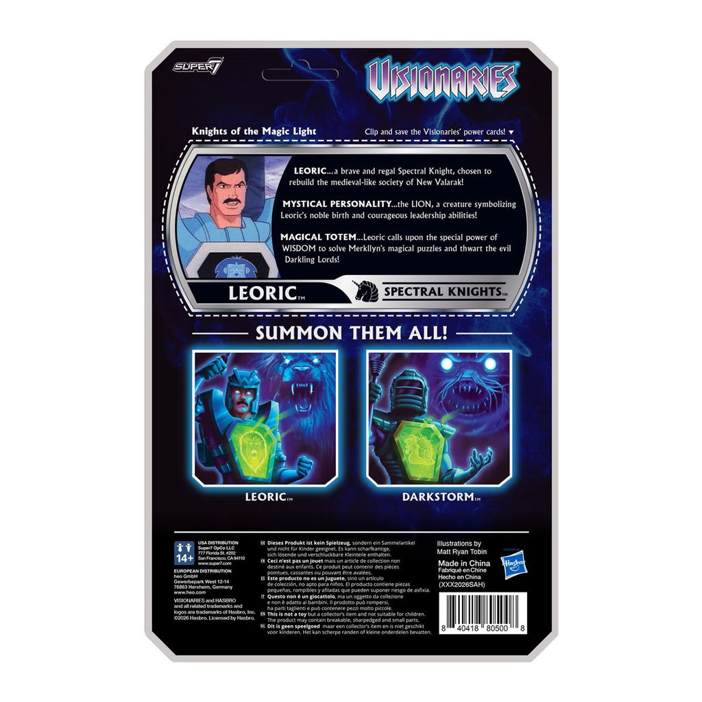 Visionaries Leoric 3 3/4-Inch ReAction+ Figure
