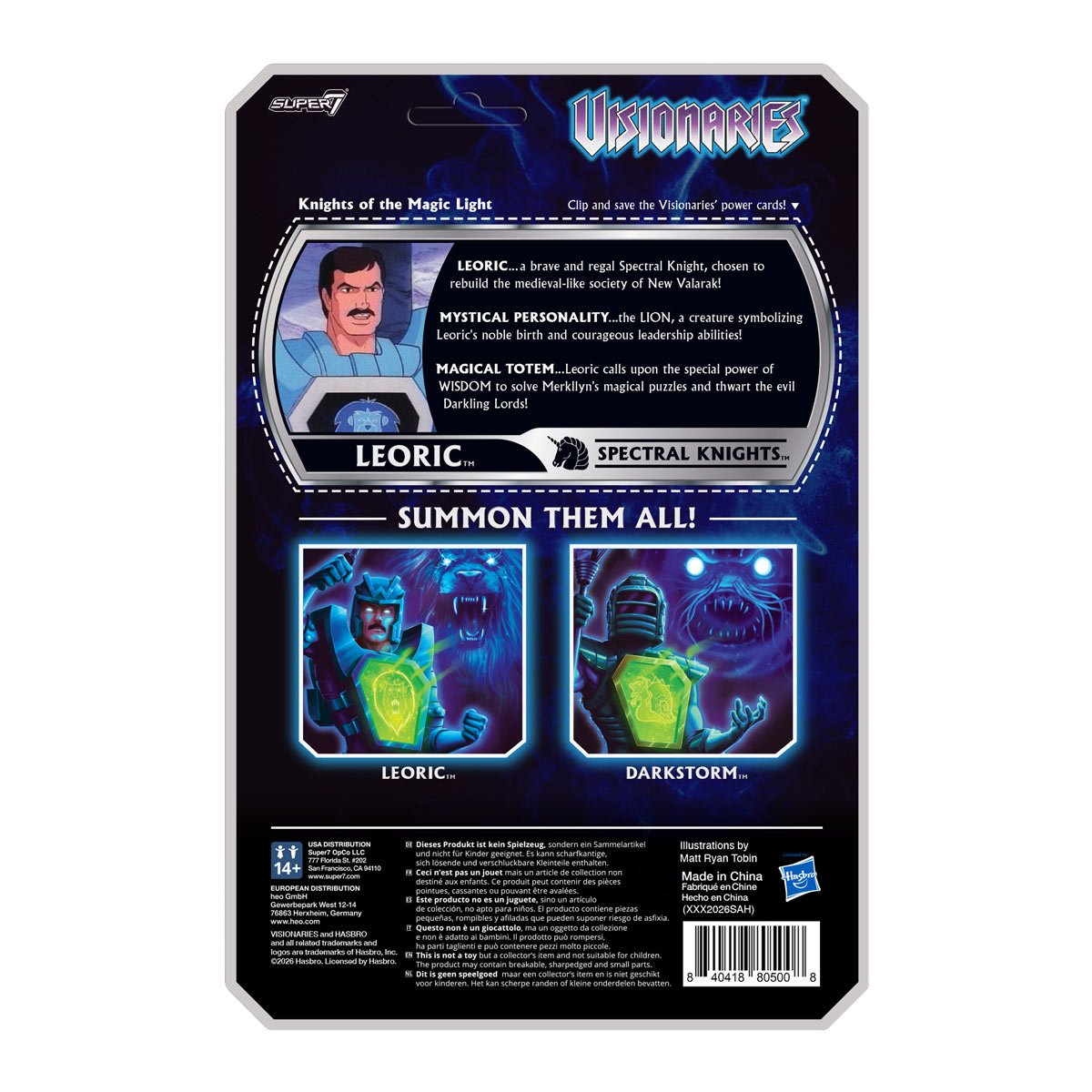 Visionaries Leoric 3 3/4-Inch ReAction+ Figure