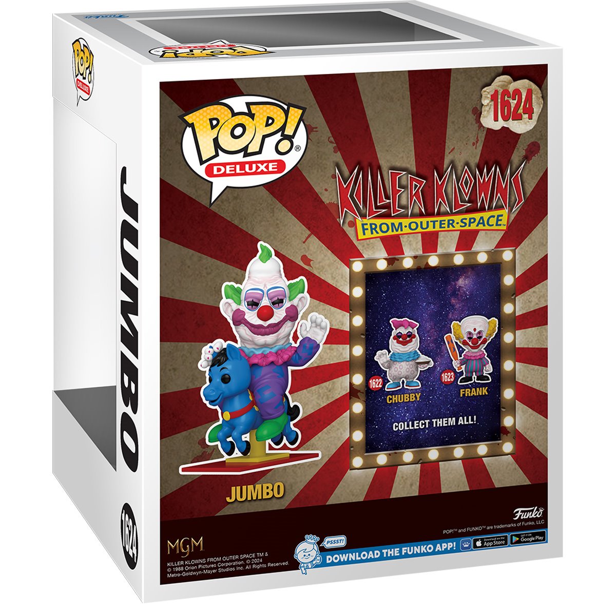 Killer Klowns From Outer Space Jumbo Deluxe Funko Pop! Vinyl Figure #1624
