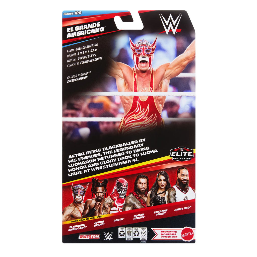 WWE Elite Collection Series 126 El Grande Americano Action Figure