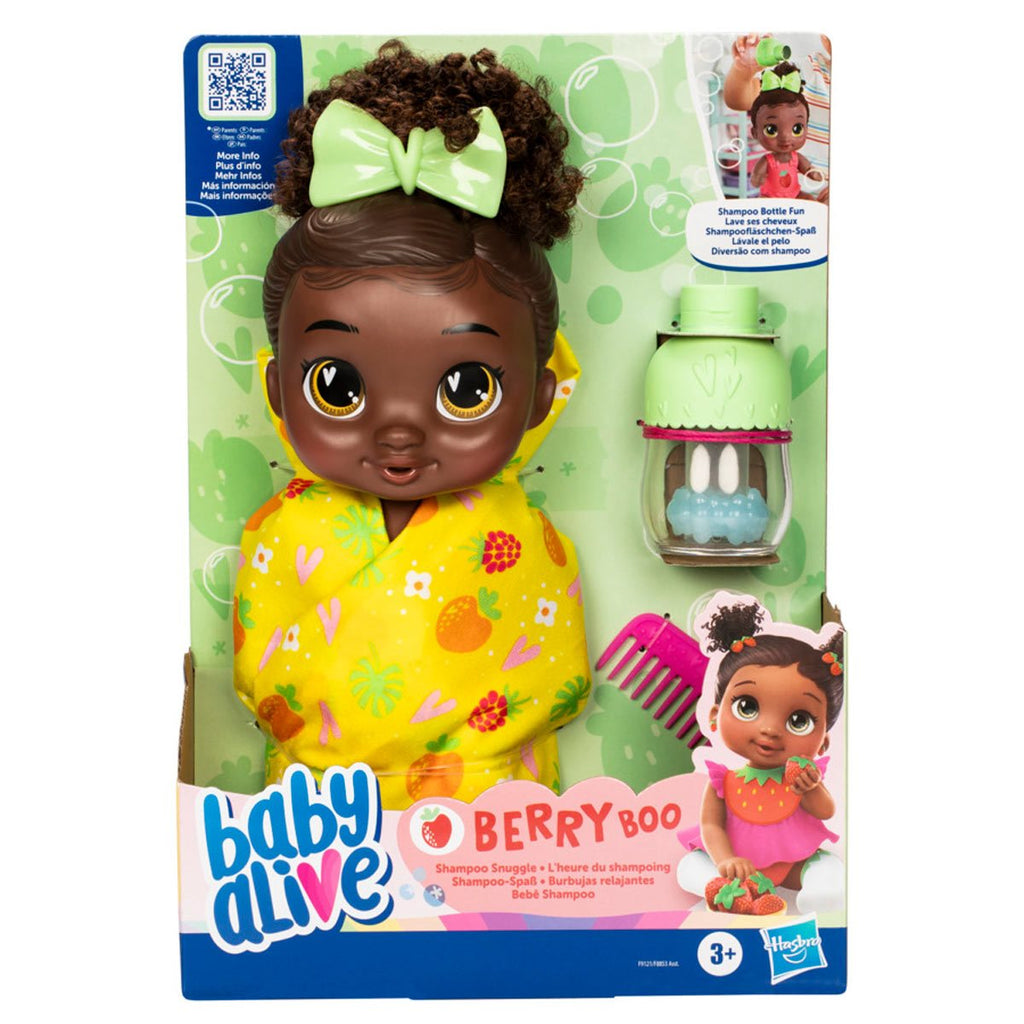 Baby Alive Shampoo Snuggle Berry Boo 11-Inch Doll