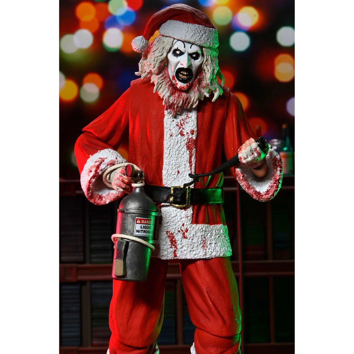 Terrifier 3 Ultimate Art the Clown Bloody Santa Suit 7-Inch Scale Action Figure