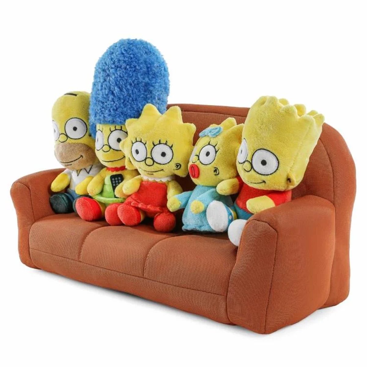 The Simpsons Family on Couch Interactive Plush