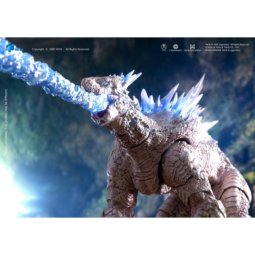Godzilla x Kong: The New Empire Shimo Frost Bite Blast Exquisite Basic Plus Series None Scale 7-Inch Action Figure