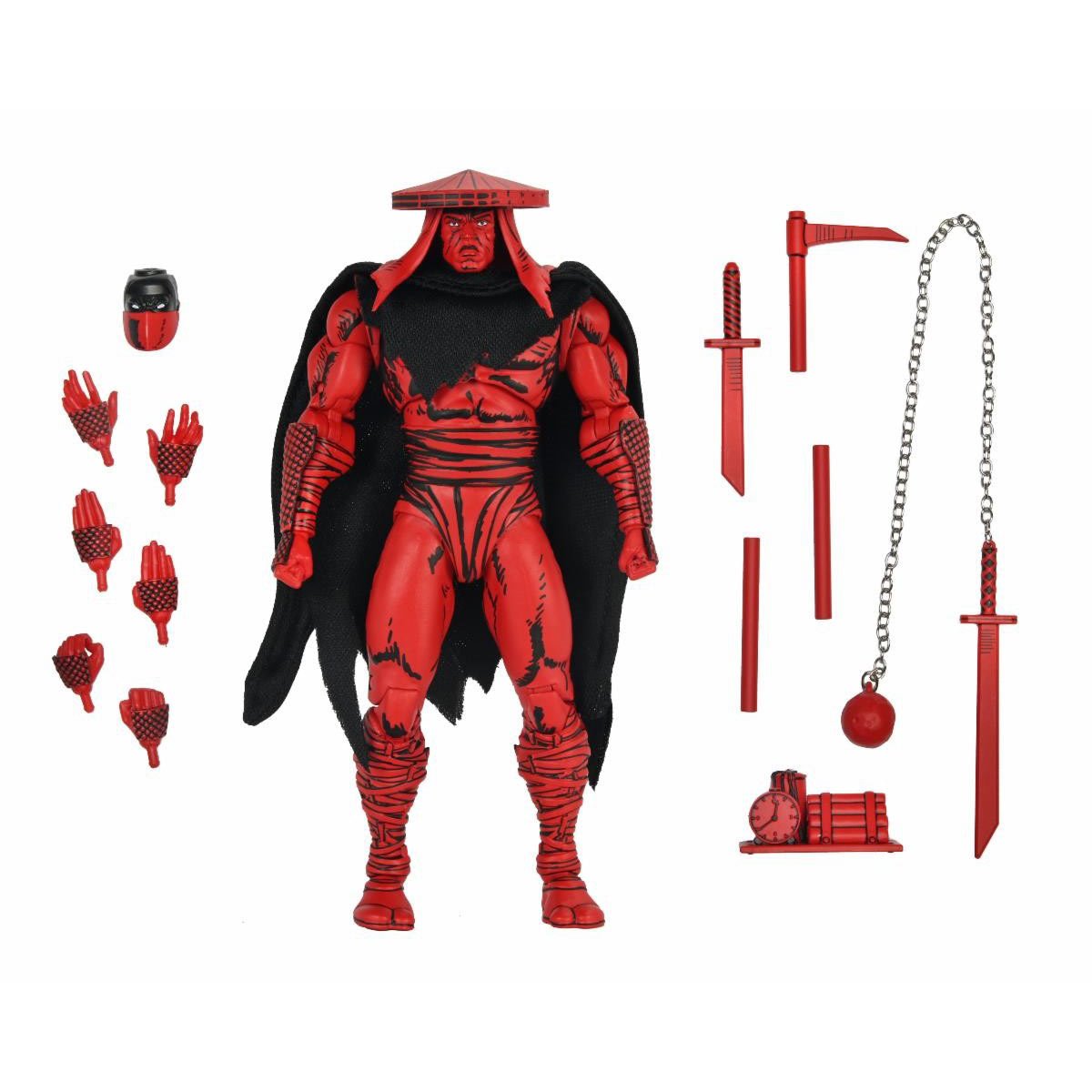 Teenage Mutant Ninja Turtles Mirage Comics Red and Black Foot Assassin 7-Inch Scale Action Figure