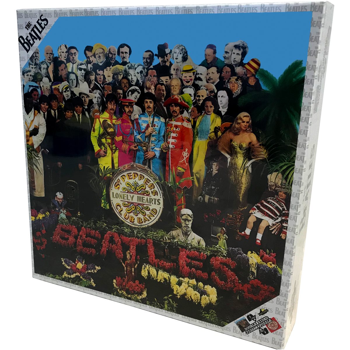 The Beatles Sgt Pepper Double Sided Album Art 1,000-Piece Jigsaw Puzzle