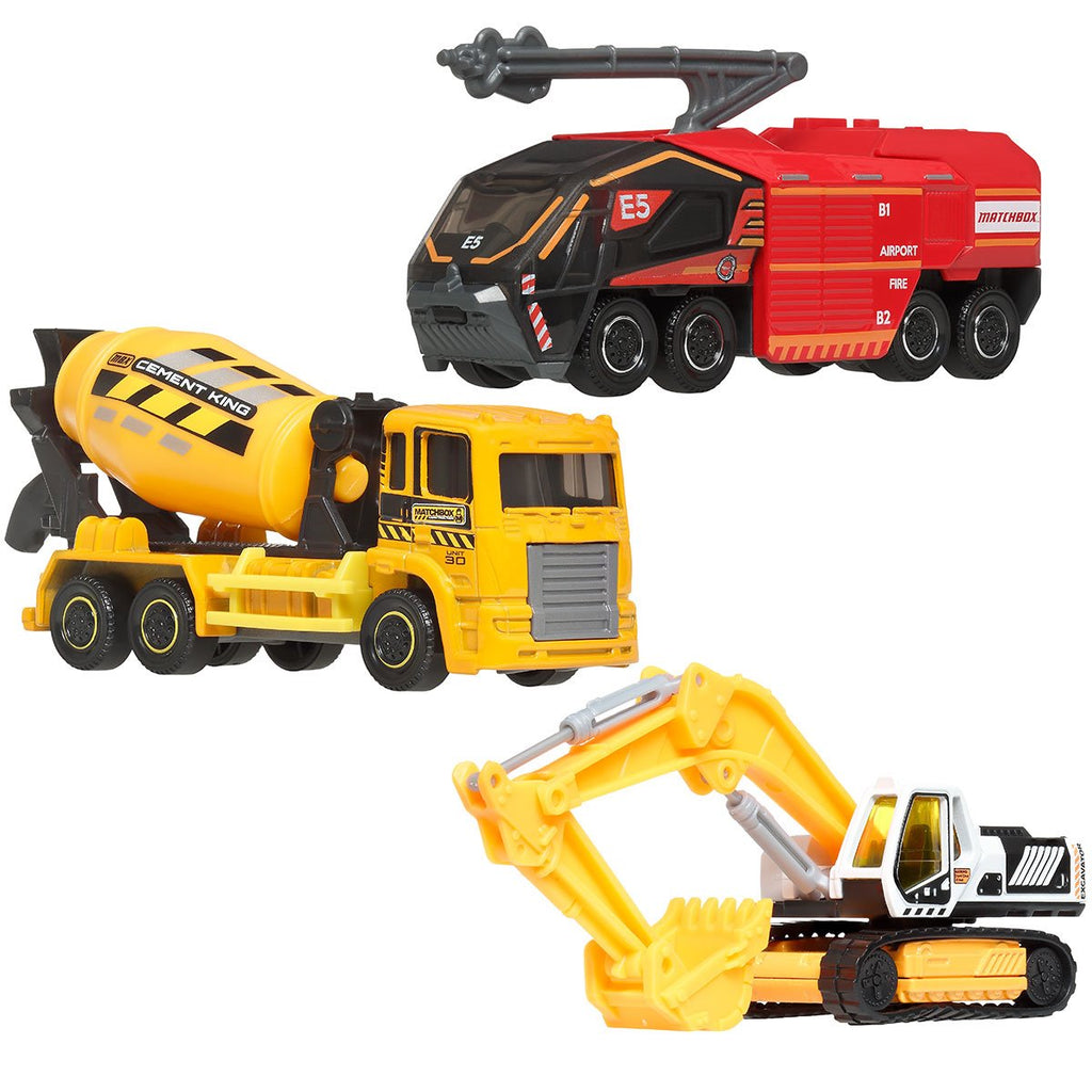 Matchbox Real Working Rigs 2025 Wave 1 Case of 6