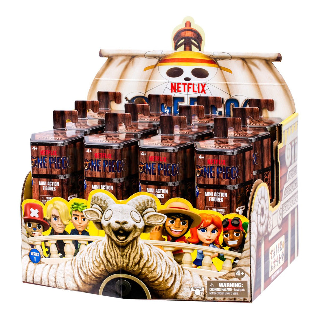 One Piece Live Action Mini Action Figure - Random 4-Pack