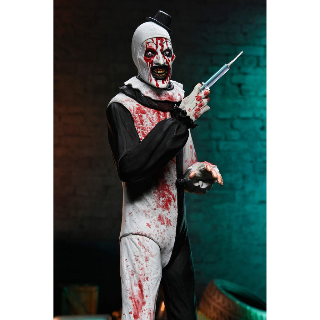 Terrifier 2 Ultimate Art the Clown (Blood Splattered) 7-Inch Scale Action Figure