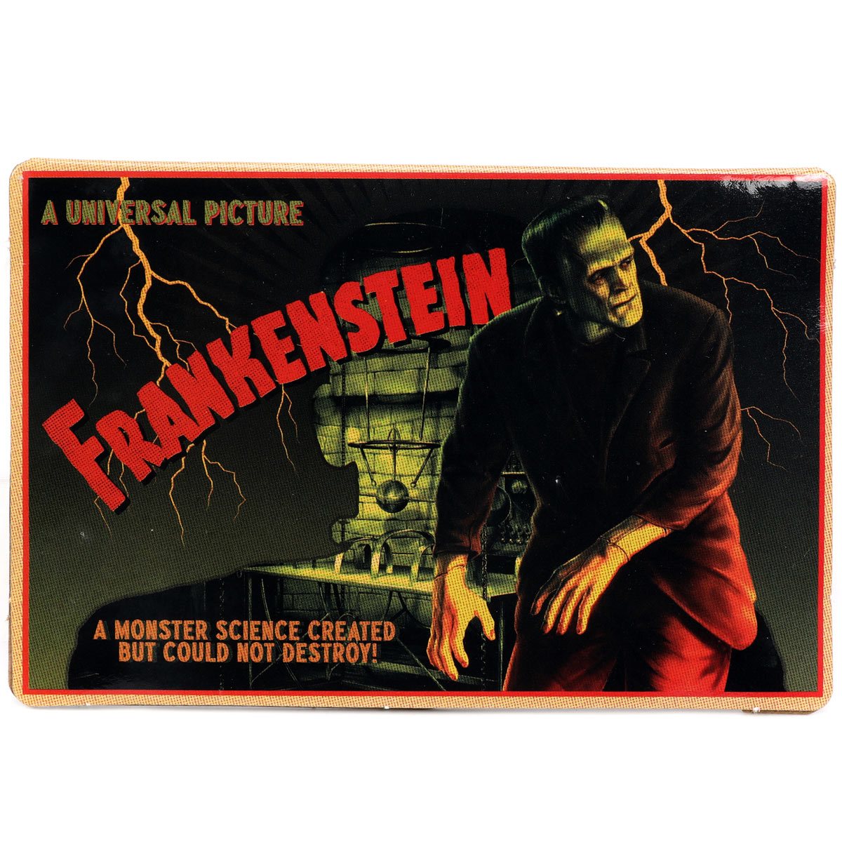 Hollywood Rides Universal Monsters Frankenstein 1957 Chevy Suburban 1:24 Scale Die-Cast Metal Vehicle with Figure