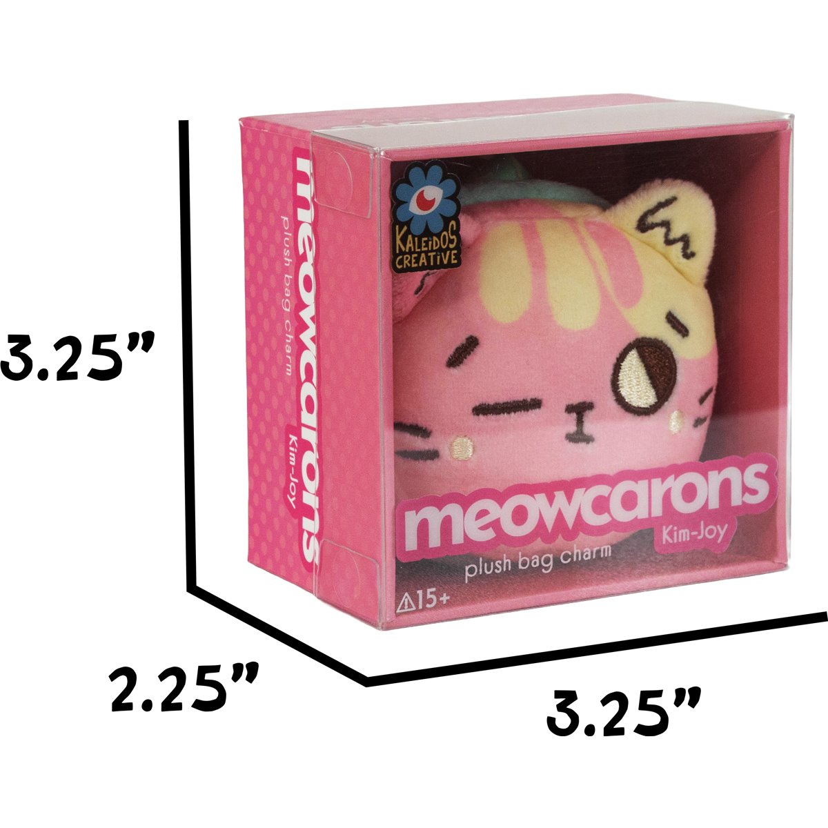 Meowcaron Wink Plush Bag Charm