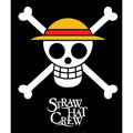 One Piece Straw Hat Crew Throw Blanket