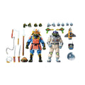Teenage Mutant Ninja Turtles (1987 Cartoon) Space Adventure & Samurai Turtles 7-Inch Scale Action Figure 2-Pack