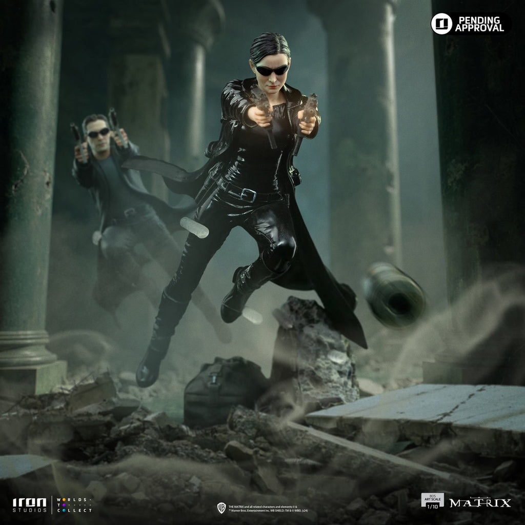The Matrix Trinity 1:10 Art Scale Limited Edition Statue