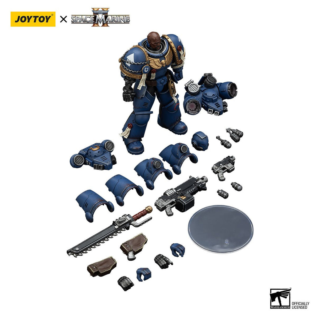 Joy Toy Warhammer Space Marine II Brother Chairon Collectors Edition 1:18 Scale Action Figure